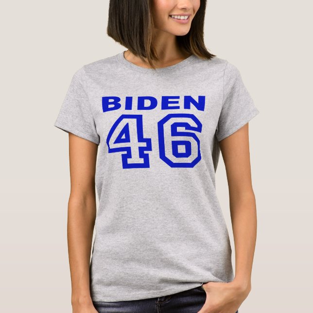 Biden 46 T-shirt (Frente)