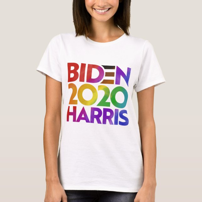 Biden Harris 2020 - T-shirt feminina (Frente)