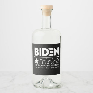 Biden Muito Ruim Não Recomendaria Camisa-T