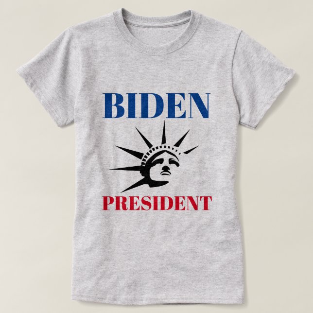 BIDEN PRESIDENTE T-Shirt (Frente do Design)