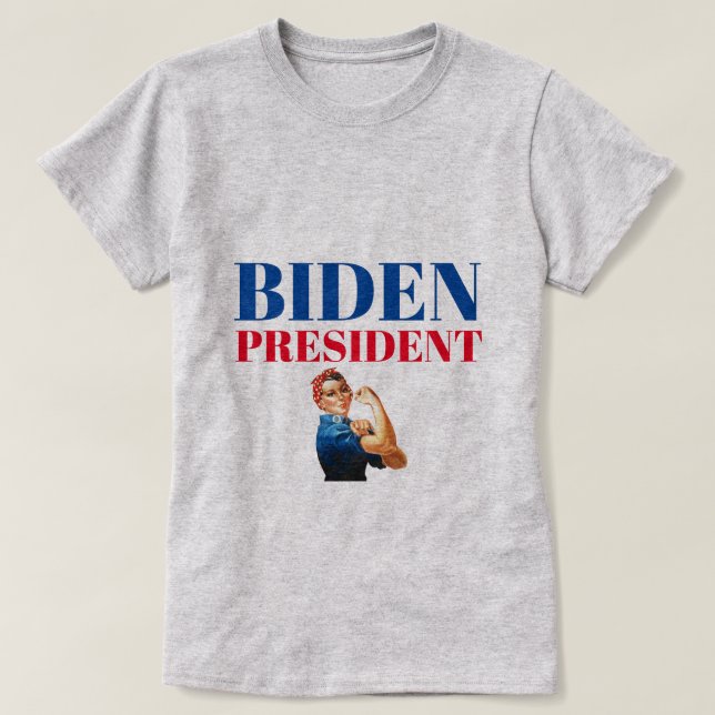 BIDEN PRESIDENTE T-Shirt (Frente do Design)