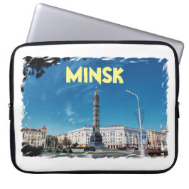Bielorrússia Minsk Arquitetura Capas para Laptop