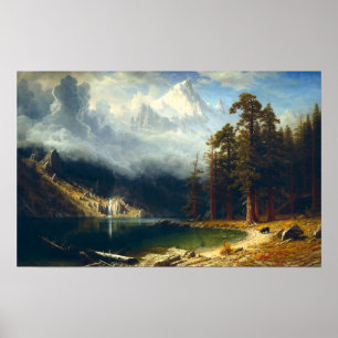 Bierstadt Monte Corcoran Poster