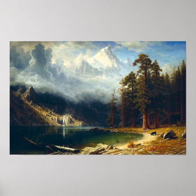 Bierstadt Monte Corcoran Poster (Frente)