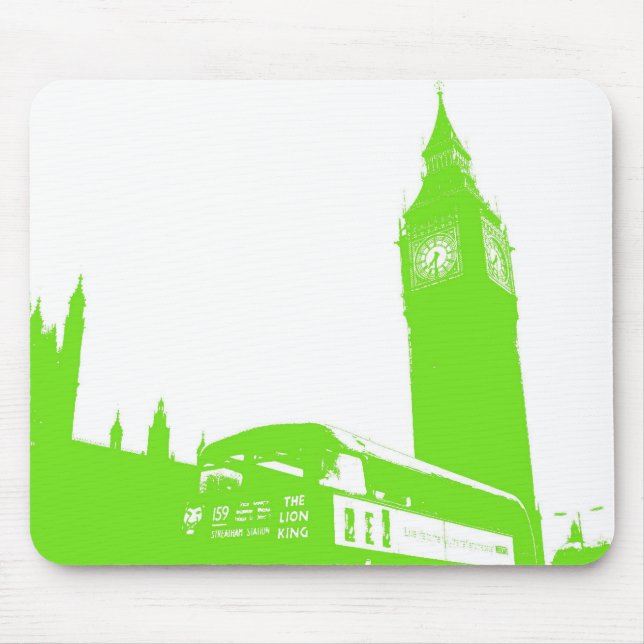 Big Ben Mousepad retro (Frente)