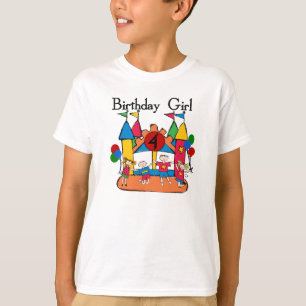 Big Bonde Girl 4th Birthday T-shirts e presentes