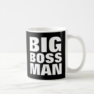 BIG BOSS MAN, canecas de café engraçadas