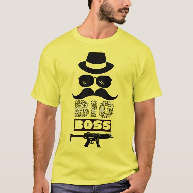Big Boss Unique T-Shirt Design 2 (Frente)