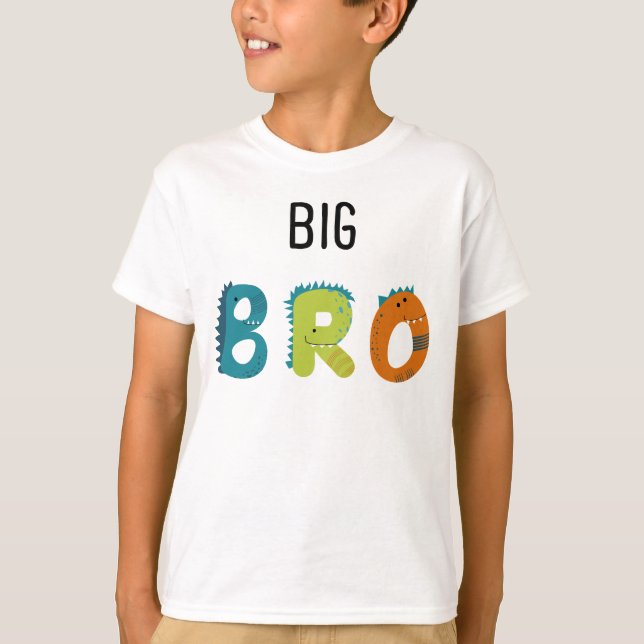 Big Bro Kids T-Shirt (Frente)