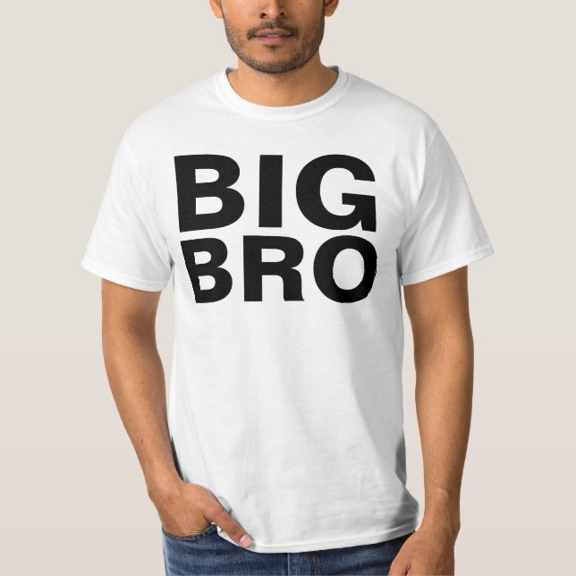 BIG BROTHER BRO T-shirts (Frente)