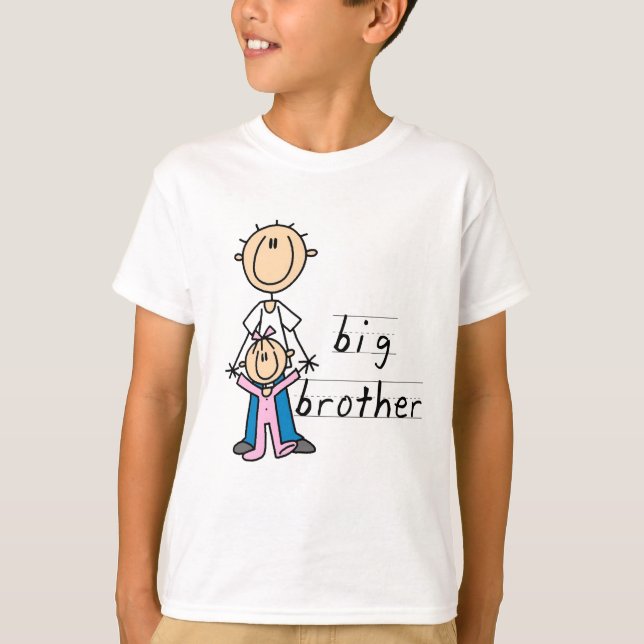 Big Brother com Camisetas e presentes de irmãzinha (Frente)