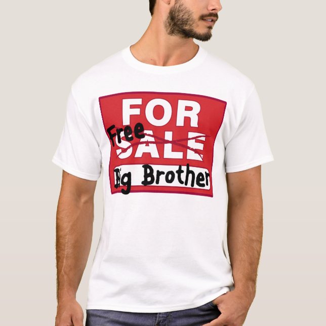 Big brother para camisetas engraçadas da venda (Frente)