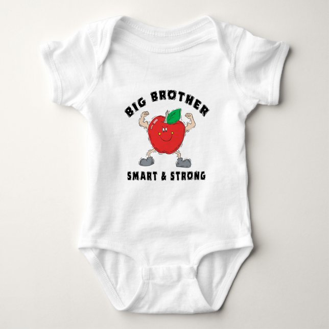 Big Brother Smart e T-Shirt forte (Frente)