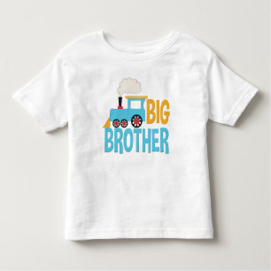 Big Brother Train Camisa azul de anúncio bonito