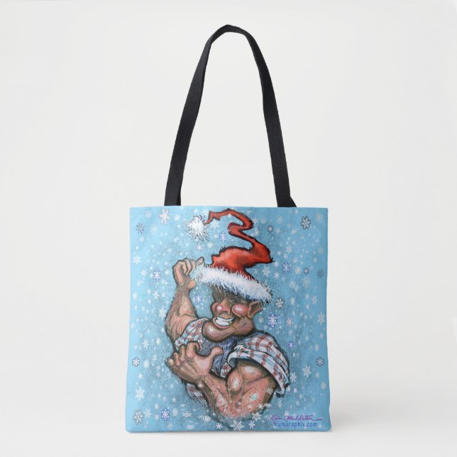 Big Christmas Elf Tote Bag (Frente)