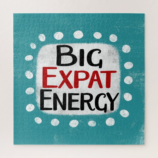 Big Expat Energy Jigsee Quebra-cabeça (Vertical)