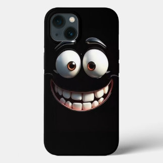 Big Grin Blackout iPhone Case