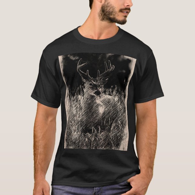 Big Meadows Buck Men's T-Shirt (Frente)