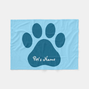Big Paw Imprime cobertores Personalizados de Cacho