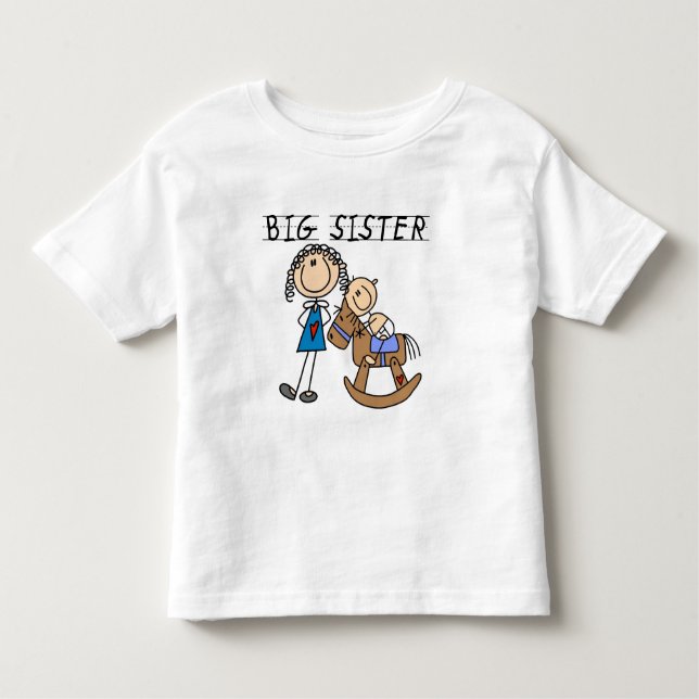Big Sister Baby Brother T-shirts e presentes (Frente)