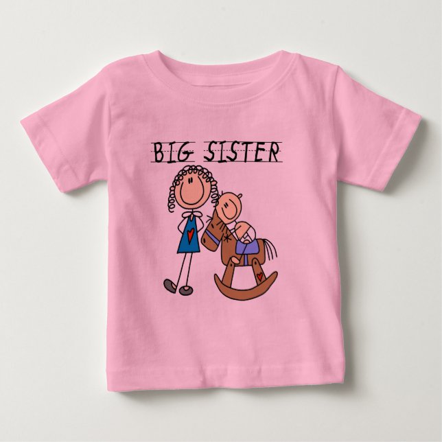 Big Sister Baby Brother T-shirts e presentes (Frente)