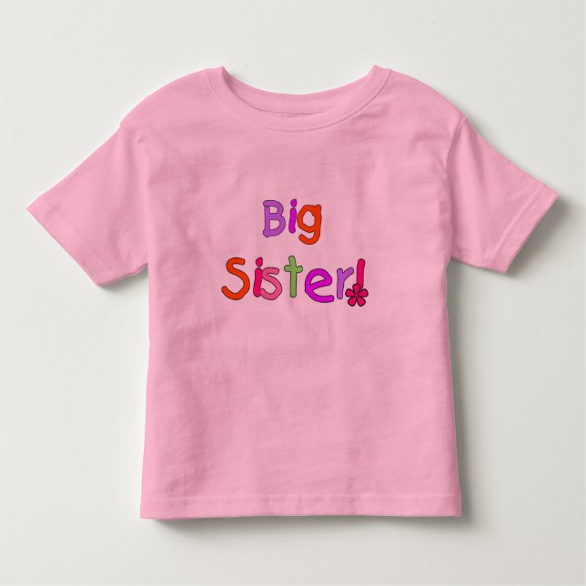Big Sister T-shirts e presentes (Frente)