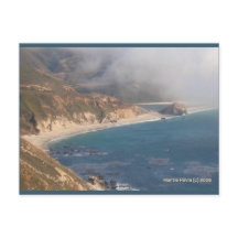 Big Sur Rocky Beach | Cartão postal Blue Beach™