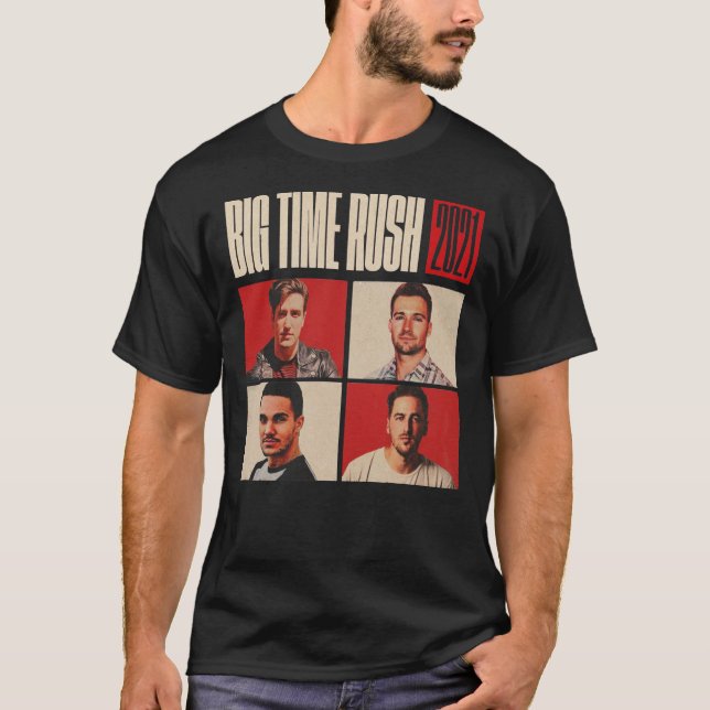Big time Rush BTR Classic T-Shirt (Frente)