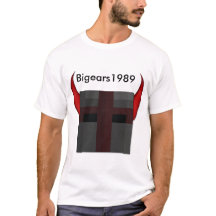 Bigears1989 Short o t-shirt dos homens da Capa