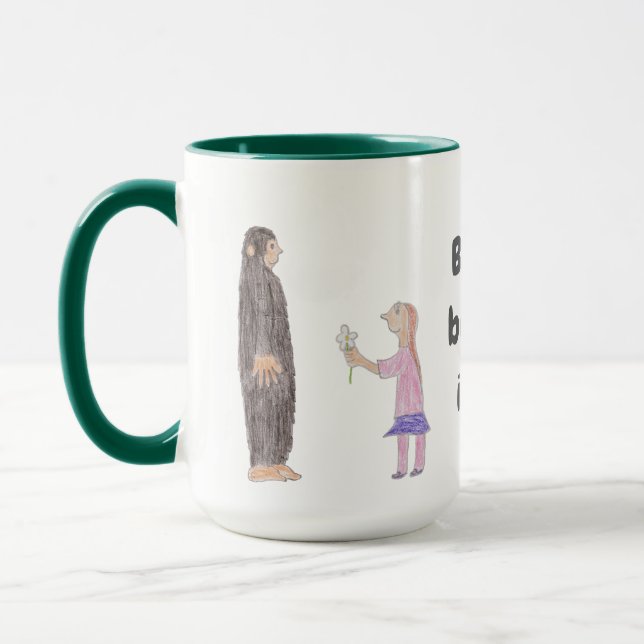 Bigfoot Acredita em você - Caneca de Café (Esquerda)