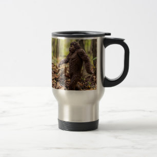 Bigfoot caneca de viagem de aço inoxidável