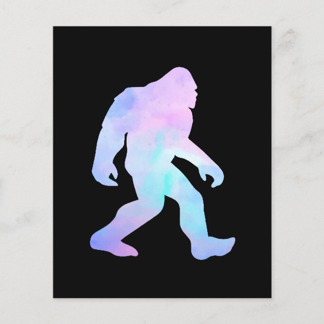 Bigfoot de Aquarela (Frente)