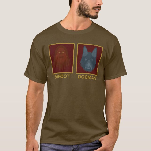 Bigfoot & Dogman T-Shirt (Frente)