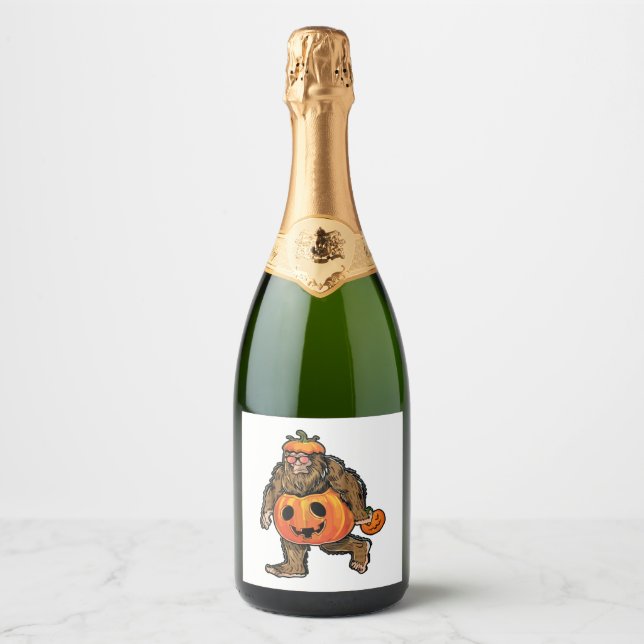 Bigfoot Halloween Pumpkin halloween (Frente)