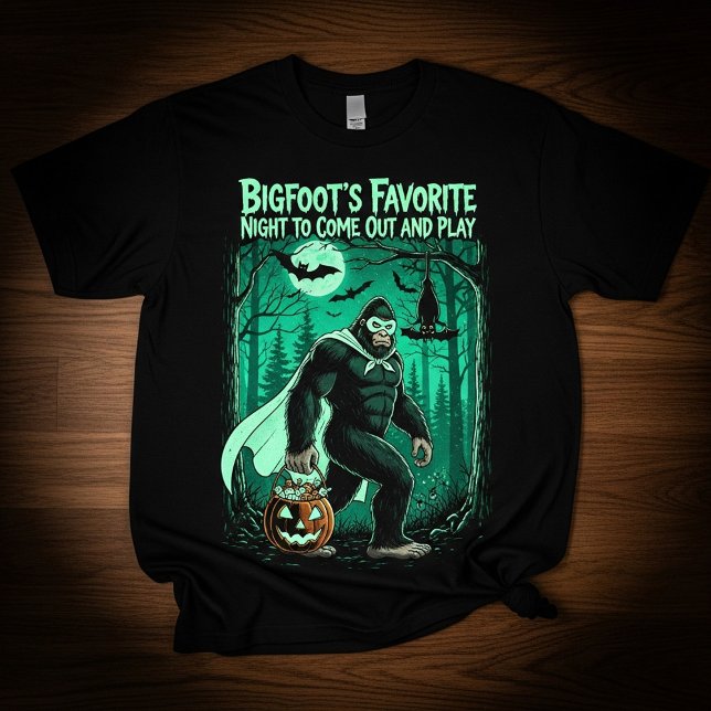 Bigfoot Halloween T-Shirt | Funny Sasquatch Quote  (Criador carregado)