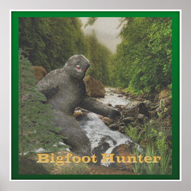 Bigfoot Hunter poster (Frente)