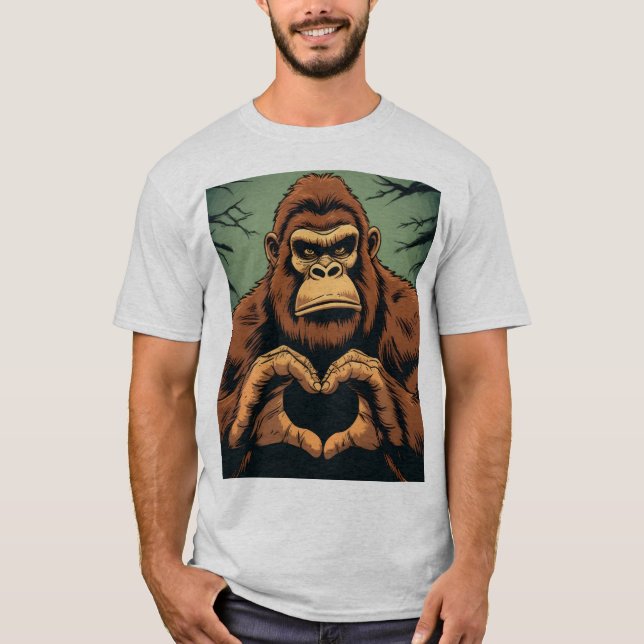 BIGFOOT LOVE T-SHIRT (Frente)