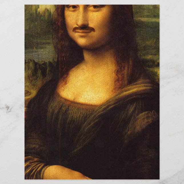 bigode mona lisa (Frente)