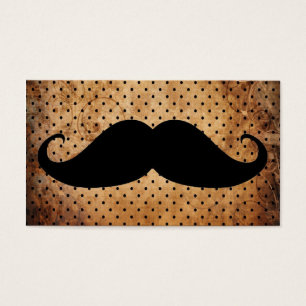 Bigode preto engraçado