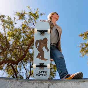 BIGPFOT POSTERIORMENTE HATERS FUNNEN SKATEBOARD DE