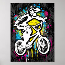 Bike Clássico Bmx - Impressão Bmx Freestyle Bmx
