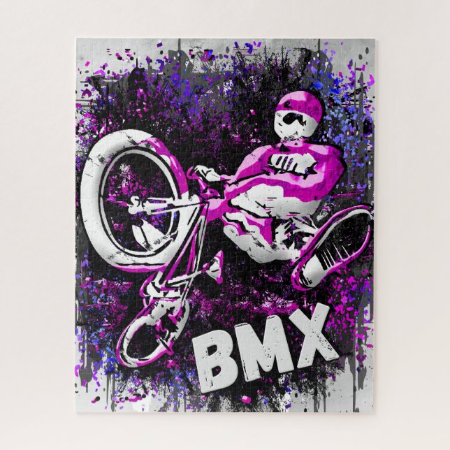 Bike Clássico Bmx - Quebra-cabeça Bmx Freestyle Bm (Vertical)