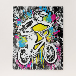 Bike Clássico Bmx - Quebra-cabeça Bmx Freestyle Bm