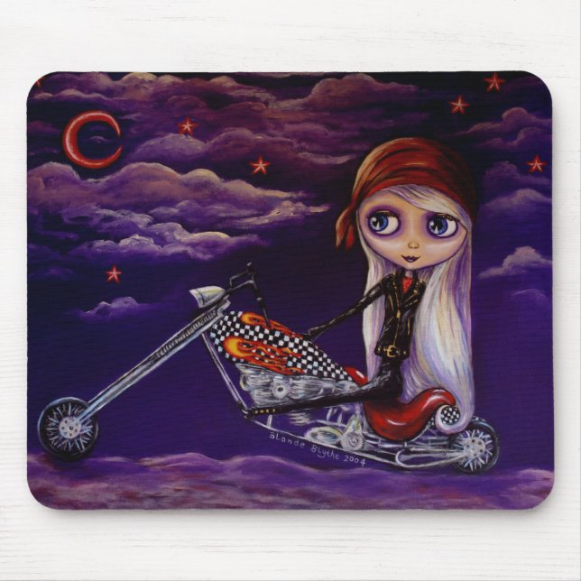 Biker Blythe Mousepad (Frente)