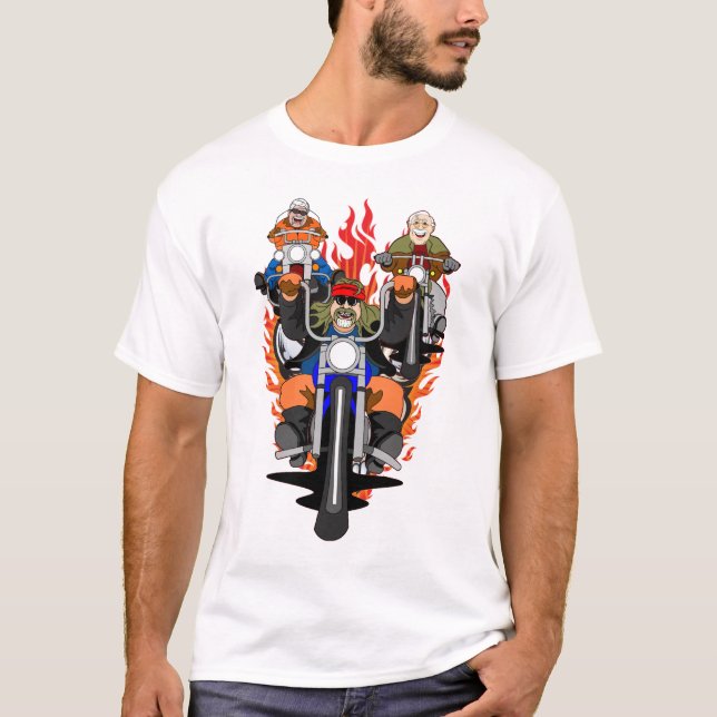 BIKER CARTOONS / CAMISETAS TOONE DE BUBBA / ALASKA (Frente)