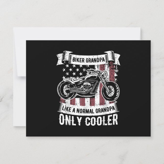 Biker Grandpa Ride Motociclos R (Frente)