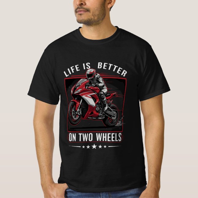 Biker T-Shirt (Frente)