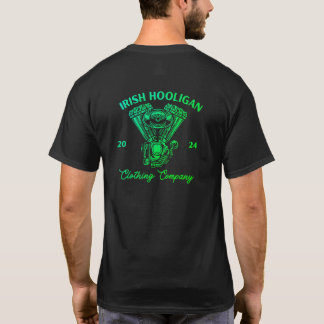 Biker T-Shirt Irish Hooligan
