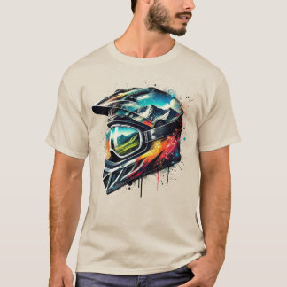 Biker Tee, Camisa De Motocicleta, Cavaleiro Superi