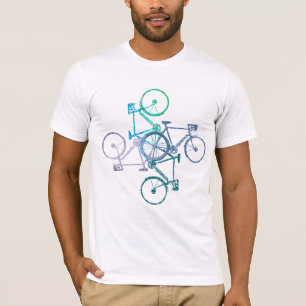 Bikes Ciclismo   Camiseta branca Legal de biciclet